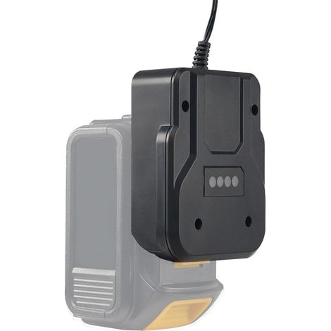 Chargeur rapide compatible avec 18V Chargeur de batterie DC9310 Compatible avec 7.2V - 18V XRP NiCad/NiMh Batteries DW9116 DC9096 DC9098 DC9099 DW9098 DW9099 DW9096 DW9072 DW9061 (1/5)