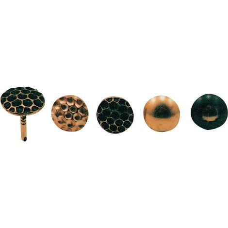 SC BULLETTA TAPEZZIERE MARTELLATA BRON 10 MM 50 PZ