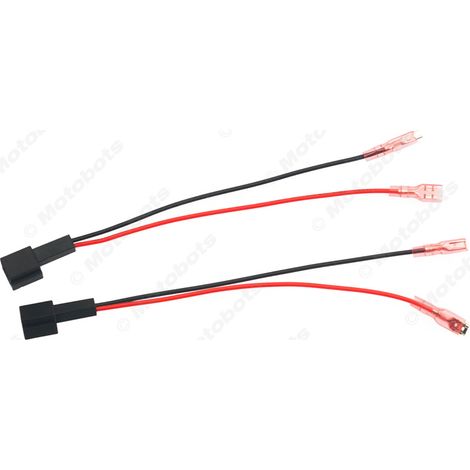 Convient pour le faisceau de câblage de haut-parleurs à 2 broches Mercedes-Benz, le câble adaptateur pour haut-parleurs audio de voiture et le câble de conversion pour haut-parleurs de voiture (1/4)