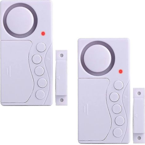 Alarme de porte de congélateur en cas d'ouverture prolongée, alarme de porte de réfrigérateur avec temporisation réglable (3/15/30/60 secondes), alarme sans fil de réfrigérateur en cas d'ouverture de