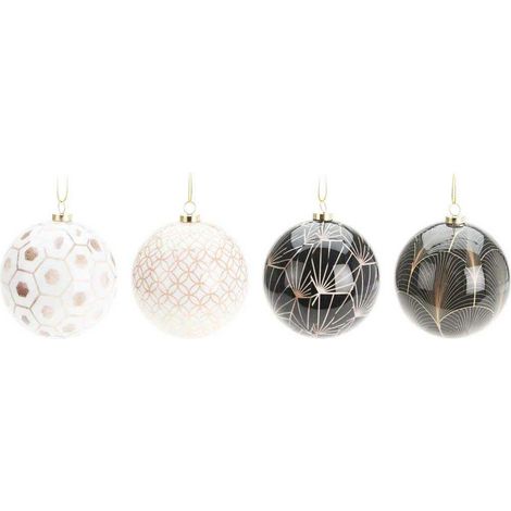 Adornos navideños Glamour de 8 cm, 40 unidades (1/5)