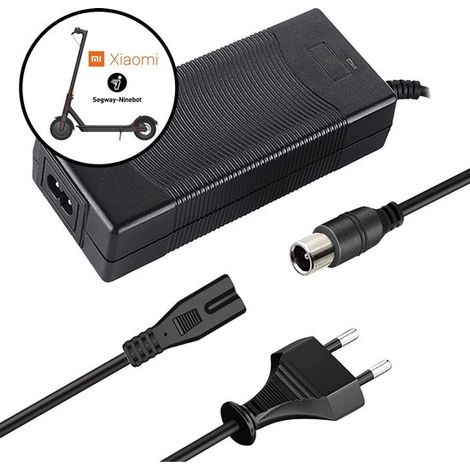 Cargador compatible con el patinete eléctrico Xiaomi M365 - Mi 1S - Mi Pro 2