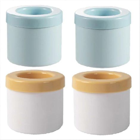 Cylindrical bac à glaçons squeeze glaçons tasse mini carré glaçons ball moule facile à release glaçons ball moule (1/5)
