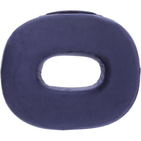Coussin de siège bureau Homoyoyo en forme donut, moelleux et