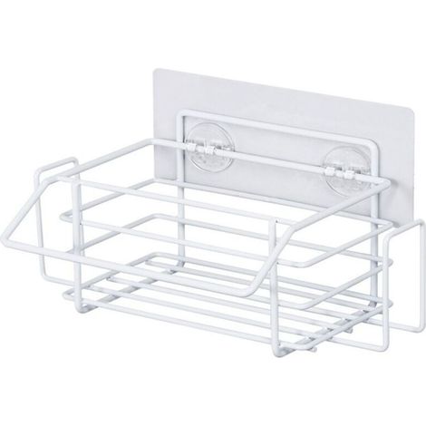 Organisateur d'évier, éponge de rangement, égouttoir, range-épices, panier d'égouttage, porte-bouteilles, torchon, cintre, barre transversale (1/5)