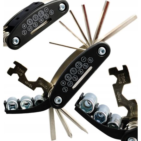 Juego de llaves Allen y destornilladores SC MULTITOOL 16 en 1 (1/5)
