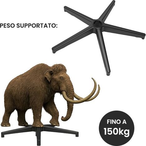Base per sedia da ufficio San Marco (1/5)