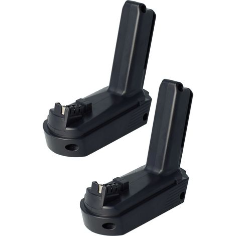 EXTENSILO 2x Replacement Battery compatible with Festool CXS Li, CXS 2.6 Li Set, TXS 2.6 Li Plus Electric Power Tools (2500 mAh, Li-ion, 10.8V)