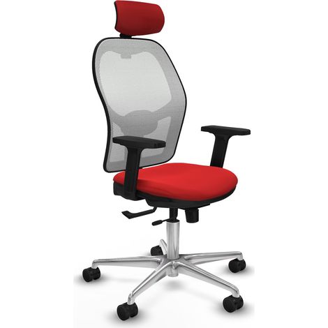 Chaise de bureau piqueras y crespo Sila Jorquera noir mousse confortable (1/2)