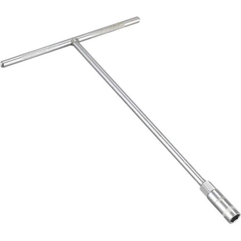 1 SENRISE long socket wrench 13 mm hexagon T-shape, silver (1/5)