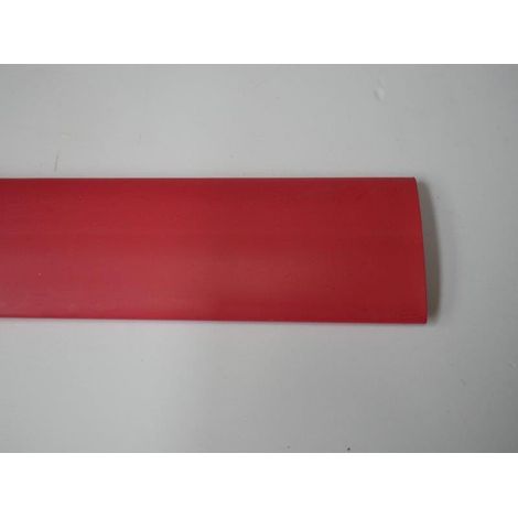 Gaine thermorétractable rouge paroi mince Ø 25.4-12.7mm longueur 1m retreint 2/1 réf 135935-2 CGPT 25.4-12.7 Tyco