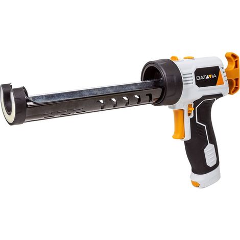 BATAVIA Pistola per silicone elettrica con led 6v, per cartucce da 290-310 ml (1/10)