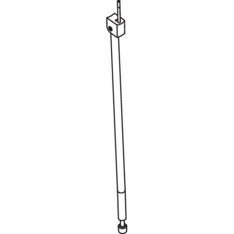 HEWI 802.50.027XA support de sol ED, pour hauteur 680, avec kit de surélévation