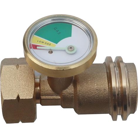 Adaptateur de raccordement de gaz, bouteille de gaz européenne vers Qcc1 américain vers adaptateur de bouteille de gaz, sert à connecter des bouteilles de gaz à des appareils à gaz standard (1/5)