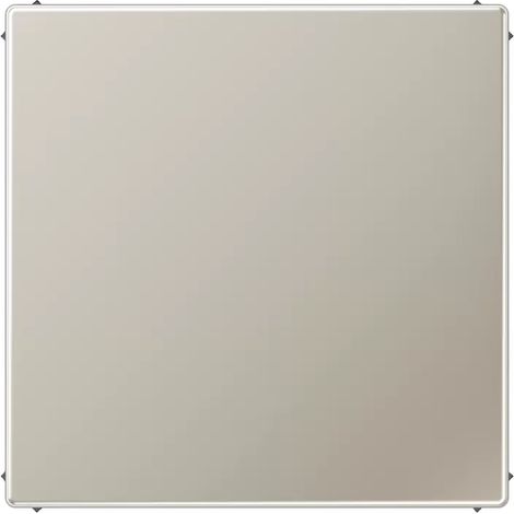 Jung Blind-Abdeckung (verrastet), Serie LS, Edelstahl ES2994B (1/2)