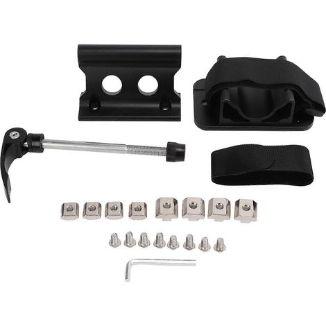 Support de fourche de vélo pour porte-vélos de toit de voiture en alliage d'aluminium pour conversion de SUV, fixation de vélo (1/5)