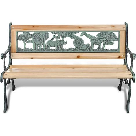 Maison Exclusive - Kinder-Gartenbank 84 cm Holz (1/5)