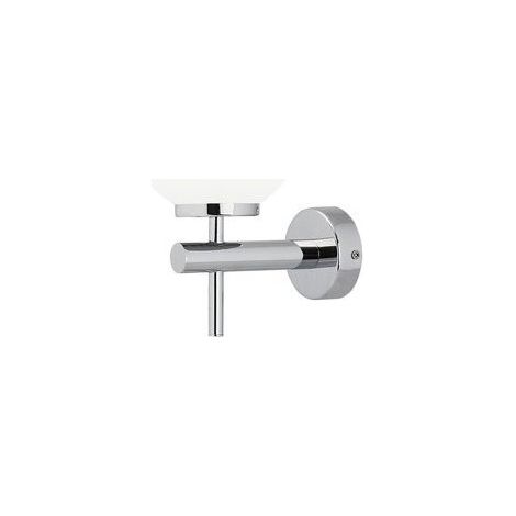 Applique salle bain LED 6W IP44 chrome opale Rabalux (1/3)
