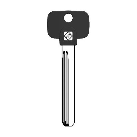 CHIAVE PUNZONATA MULTILOCK MTK11RPX SILCA - ALPACCA- 2 pezzi