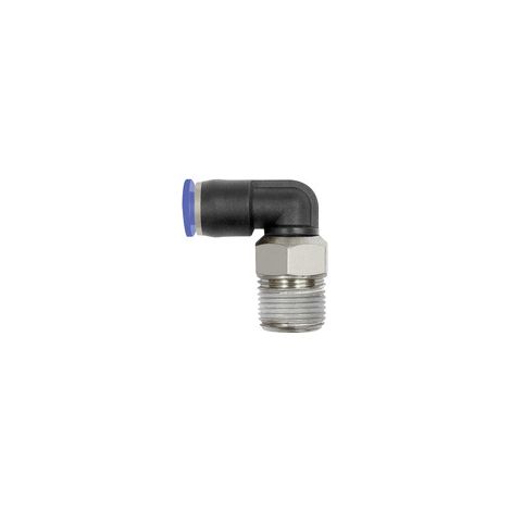 Riegler L-Steckverschraubung »Blaue Serie« mini, drehbar, R 1/8, 126.018-4M (1/2)