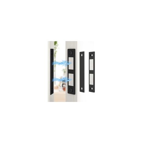 Aimant ultra-fin et performant pour portes de placard, lot de 2, fermeture magnétique pour portes de placard, fermeture magnétique pour portes coulissantes, aimant pour placards de cuisine, tir