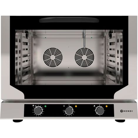 HENDI Heißluftofen mit Beschwadung, 400V/6400W, 783x755x(H)634mm
