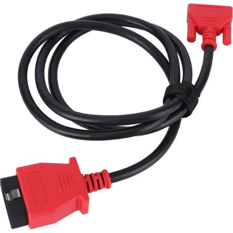 QORVA-Câble de données de Test principal 16 broches, boîte de programmation de Diagnostic OBD2, détecteur de défauts d'ordinateur pour Maxisys PRO MS908P (1/5)