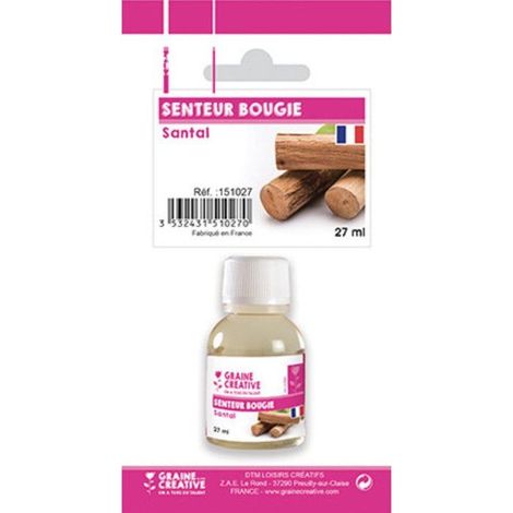 SKIN SENTEUR BOUGIE SANTAL 27 ML (1/4)