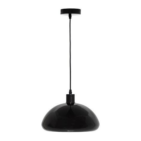 Lampada a sospensione savio nera d27,5 cm - Atmosphera créateur d'intérieur (1/5)