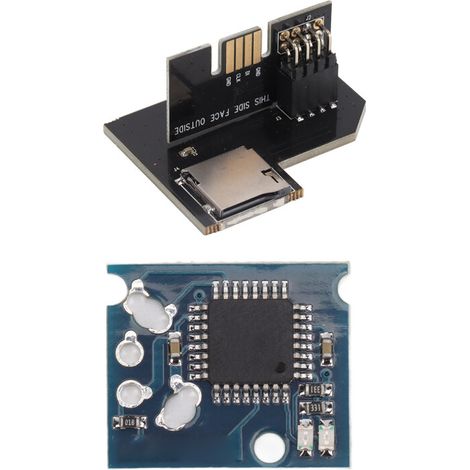 Adaptador Gamecube NTSC U US SD2SP2 PRO para chip de DVD XENO GC Mini (1/4)