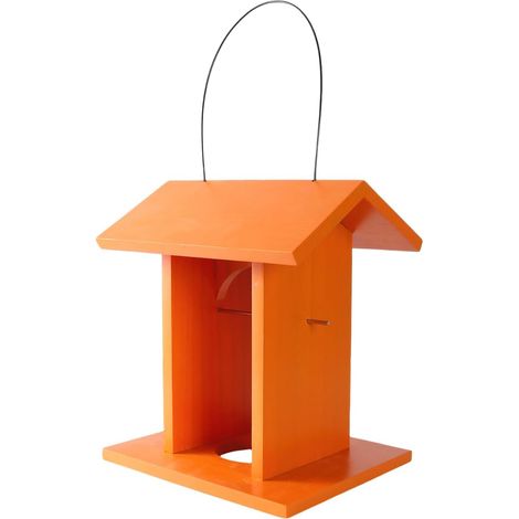 Vogelhäuschen Futterstation Mit Dach Dekoratives Kleines (1/5)