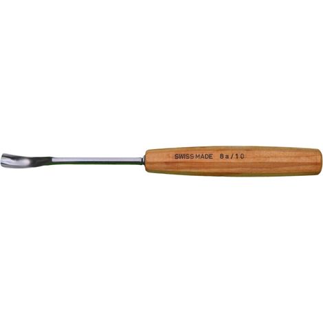 Gouge de sculpteur demi creuse forme cuillère 10 mm - EMILE PEYRON - 168a10