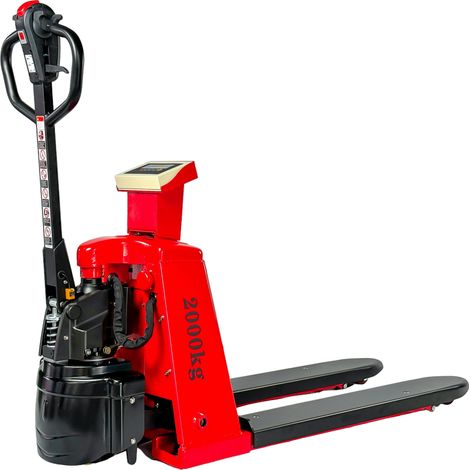 Transpalette électrique 2T avec balance et batterie 50Ah MW Tools TPL2002EW (1/5)
