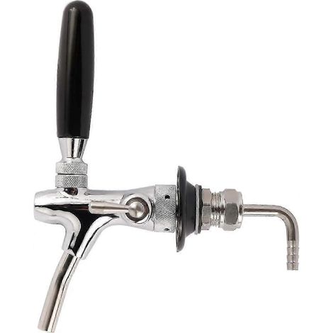 Robinet de bière pression réglable en acier inoxydable chromé Shan (1/5)