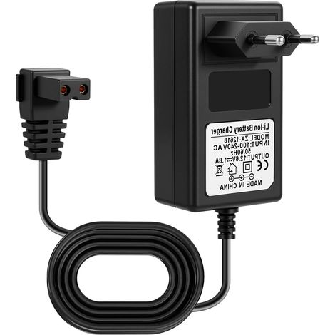 12.6V Chargeur Aspirateur, Adaptateur d'alimentation 1.8A avec Câble de Charge 1.5 m, Compatible avec 600 1000 1500 P1111 Pilot H1, pour Robot sans Fil et Nettoyage de Bassin (1/5)