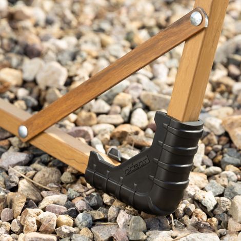 Protections pour pieds de chaise, antidérapantes et résistantes à l'usure, en polypropylène (PP), pour chaises de camping, lot de 4 (1/5)