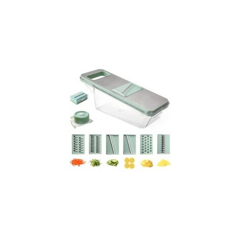 Gemüseschneider, Weinreibe, Spiralschneider und Gemüsehobel, magnetische Ausführung