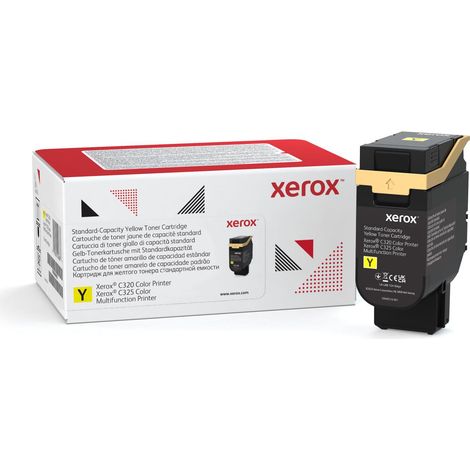 Cartuccia toner Giallo a Capacità standard da 1800 Pagine per Xerox Stampante a colori Xerox® C320/multifunzione a colori Xerox® C325 (006R04822)