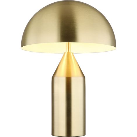 Globo - lámpara de mesa - ATOMA - bronce - metal - Ø 28cm - E27 - (1/5)