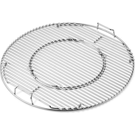 Weber – Grille de barbecue Gourmet Barbecue System 57cm – Acier inoxydable – Compatible avec accessoires GBS – Cuisson optimale pour grillades