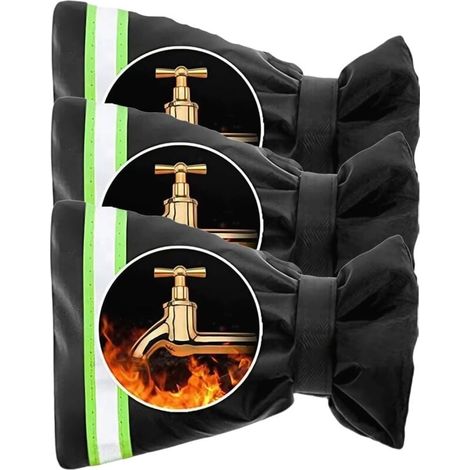 Winter outdoor tap covers 25 x 16 cm, easy installation, insulated beer tap cover, waterproof hose bib for frost protection, patio, winterizing (3)