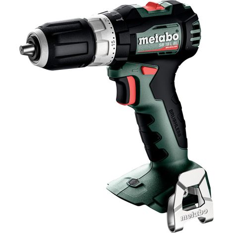 Trapano a percussione a batteria - SB 18 L BL - METABO - Senza batteria né caricatore - METABOX - 613157840 (1/4)