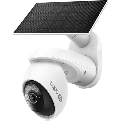 CAMARA EXTERIOR IP WIFI TP-LINK TAPO C660 4K 8MP PANEL SOLAR IP65 V. NOCTURNA COLOR 360 IA