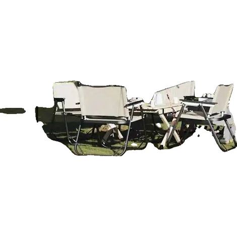 Toldo tipo lona, ​​toldo portátil, protección UV, color verde. (1/2)