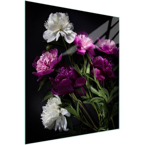 TAGLIERE IN VETRO 45x52 Fiore (1/5)