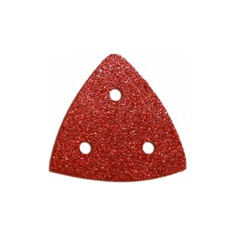 Leman - Lot de 10 patins triangulaires 80x80 mm GR 60 Corindon - 402110.01