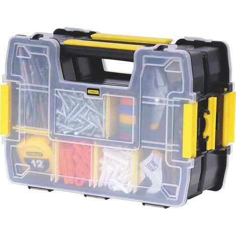 Stanley CASSETTA PORTAMINUTERIA SORT MASTER LIGHT DOPPIA cm. 29,5x21,5x13,4 h