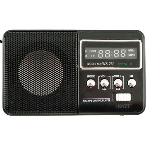 DRAHTLOSER BLUETOOTH WIEDERAUFLADBARER LAUTSPRECHER TRAGBARES FM-RADIO Q-Y7000 (1/5)