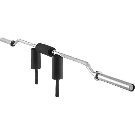 Barre avec haltères jusqu'à 318 kg Barre longue avec poids Barre longue 221 cm for le renforcement musculaire (1/5)
