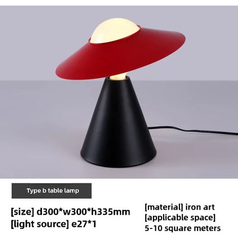 Lampe de chevet simple (interrupteur tactile), lampe de bureau originale pour chambre d'enfant, décoration intérieure